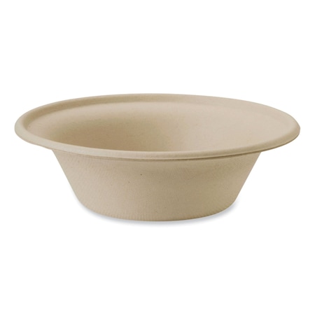 World Centric Fiber Bowls, 11.5 oz, 6 x 6 x 1.7, Natural, Paper, 1000PK BO-SC-U11-LFP